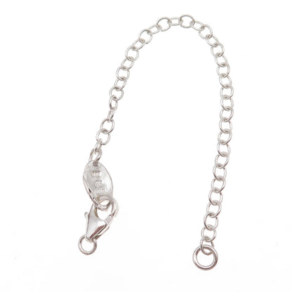 Hagit Gorali Sterling Vintage Bracelet Necklace Lobster Lock Chain Extension 5"