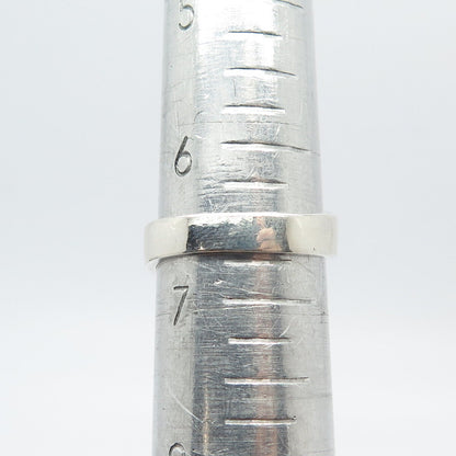 925 Sterling Silver Vintage Bypass Ring Size 6.5