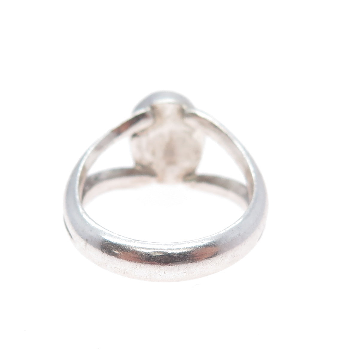 Old Pawn 925 Sterling Silver Vintage Southwestern Unakite Tribal Ring Size 5.25