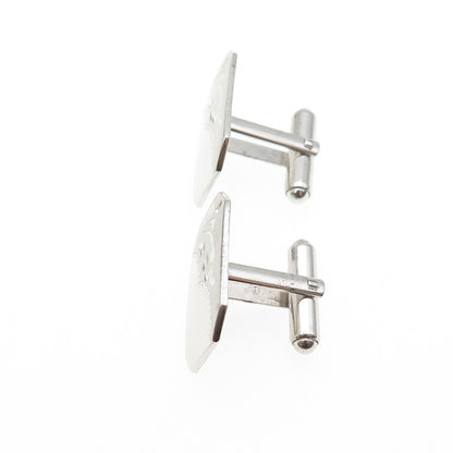 925 Sterling Silver Vintage Engraved Cufflinks