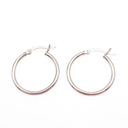 925 Sterling Silver Hoop Earrings