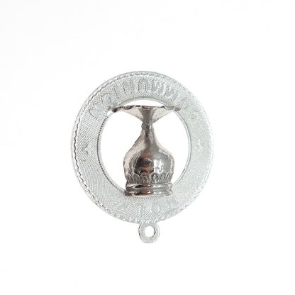 MARC MERCY 925 Sterling Silver Vintage Holy Communion Charm Pendant