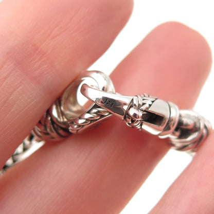 Jai by John Hardy 925 Sterling Silver Spiga Link Bracelet 7.25"