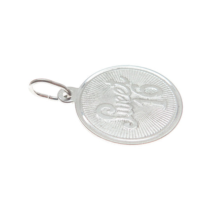 925 Sterling Silver Vintage Sweet 16 Charm Pendant