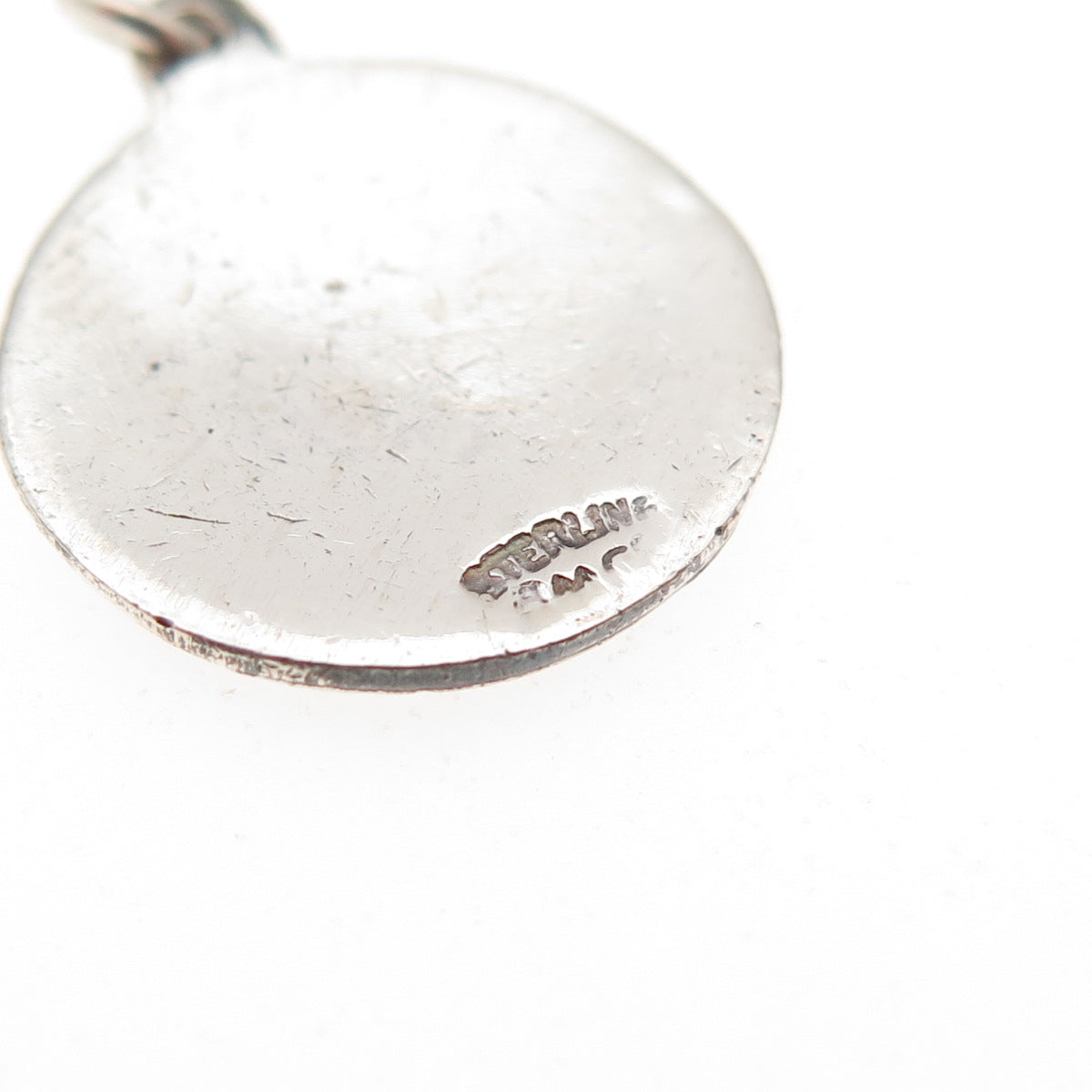 Breadner Co. Sterling Silver Vintage Enamel New Providence Nassau Charm Pendant