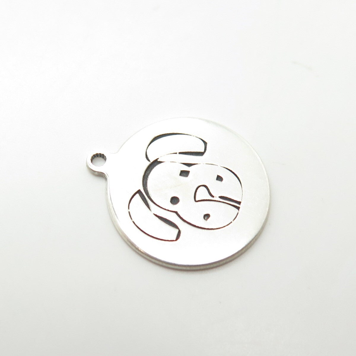 925 Sterling Silver USA Two In Town Dog Charm Pendant