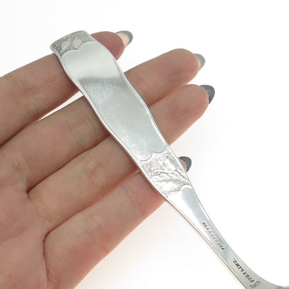 TOWLE 925 Sterling Silver Antique Victorian 1887 Orchids Jelly Spoon