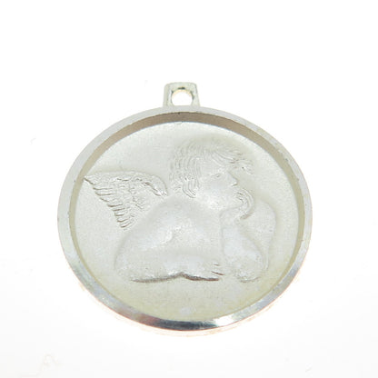 925 Sterling Silver Vintage Italy Raphael’s Angel Pendant