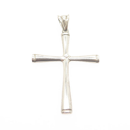 925 Sterling Silver Vintage Cross Pendant