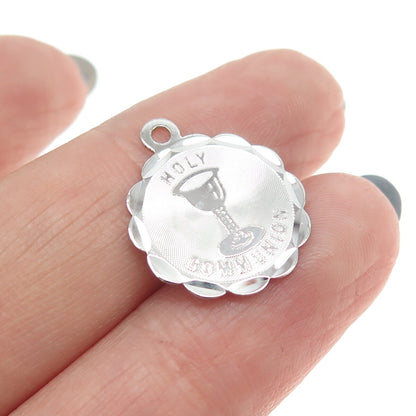 CREA 925 Sterling Silver Vintage "Holy Communion" Goblet Pendant