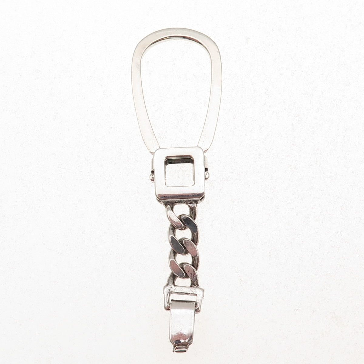925 Sterling Silver Vintage Italy Key Chain Rin Holder