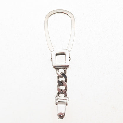 925 Sterling Silver Vintage Italy Key Chain Rin Holder