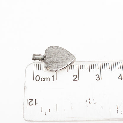 Lamode 925 Sterling Silver Vintage Heart Mini Charm Pendant