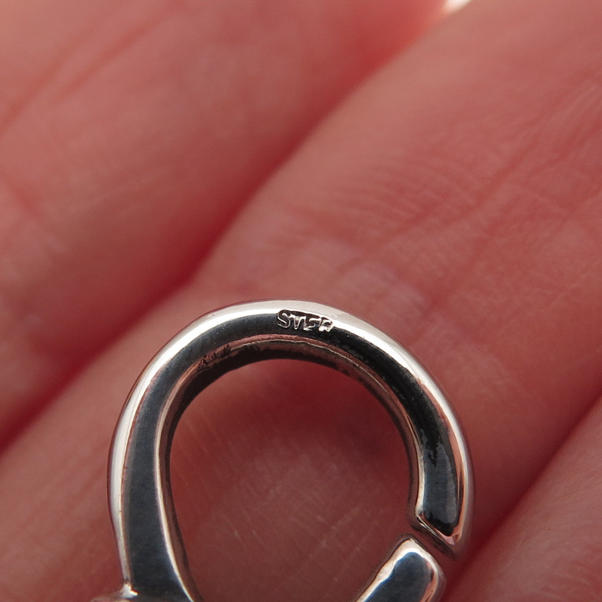 925 Sterling Silver Vintage Bracelet / Necklace Lobster Lock Clasp