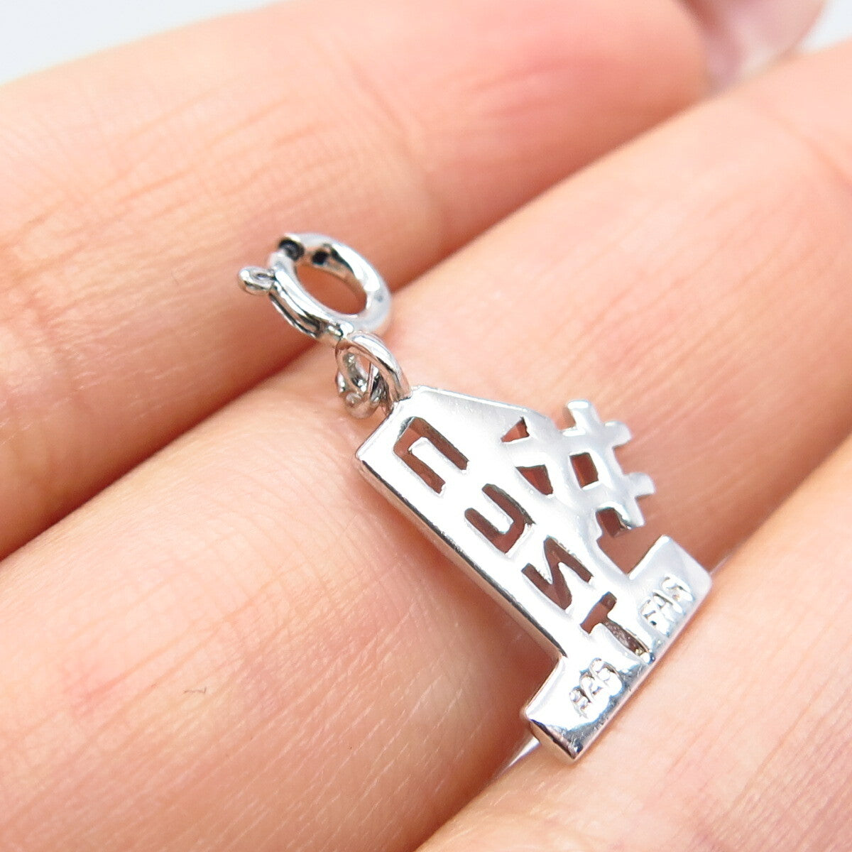 925 Sterling Silver "Aunt Number 1" Pendant