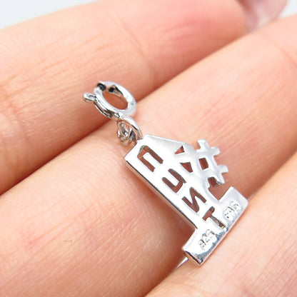 925 Sterling Silver "Aunt Number 1" Pendant