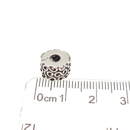Pandora 925 Sterling Silver Serpentine Swirl Clip Charm