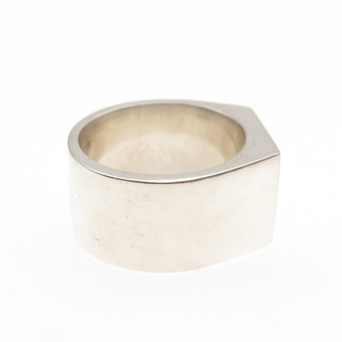 925 Sterling Silver Vintage 2000 RT Birmingham Millennium Signet Ring Size 9