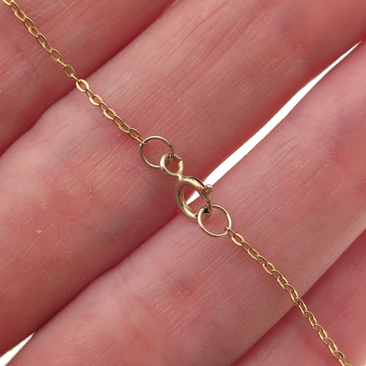 925 Sterling Silver Gold Plated Real Tanzanite & White Topaz Chain Necklace 18"