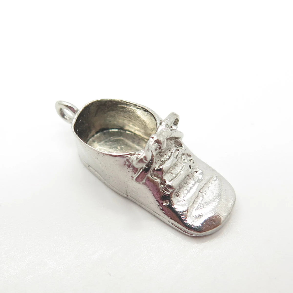 925 Sterling Silver Vintage Boot Shoe Charm Pendant