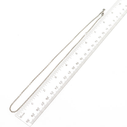 Pandora 925 Sterling Silver Cable Chain Necklace 18"