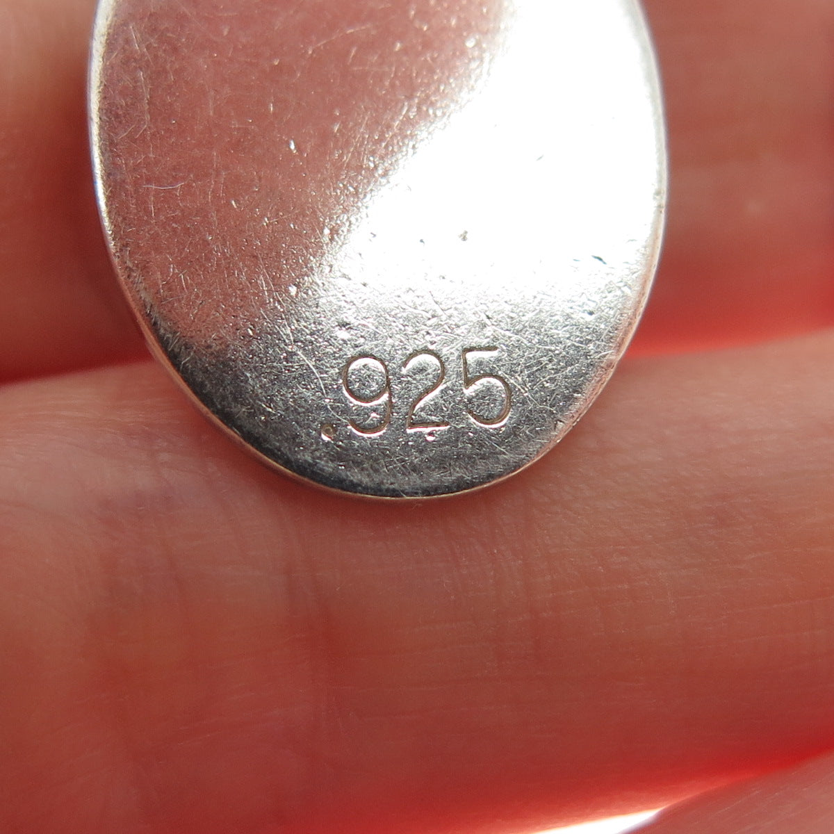 RALPH LAUREN 925 Sterling Silver Vintage Pocket Watch Fob Chain 16"