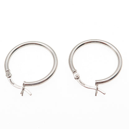 925 Sterling Silver Hoop Earrings
