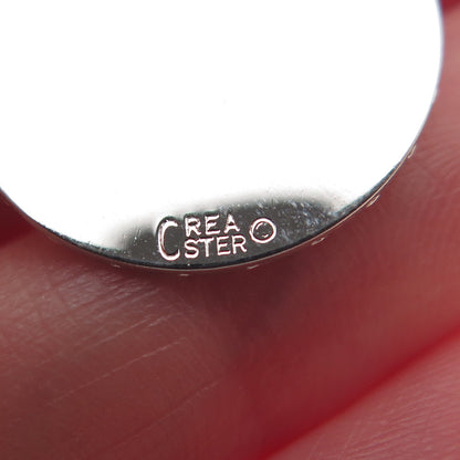 CREA 925 Sterling Silver Vintage MGM Grand Hotel Reno Mini Charm Pendant