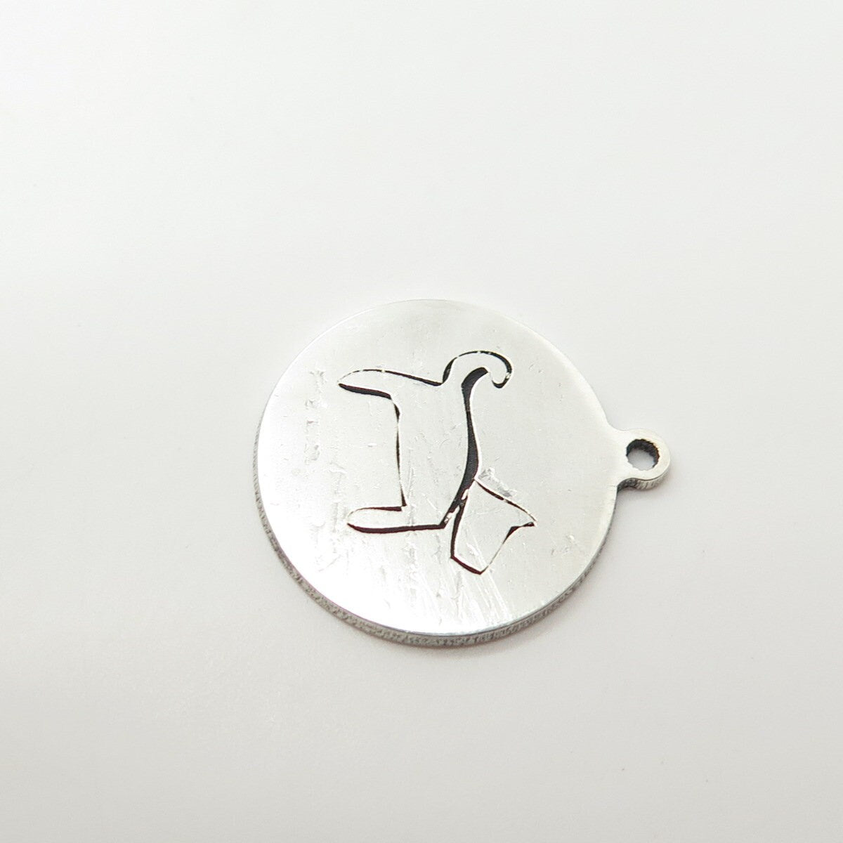 925 Sterling Silver USA Two In Town Dog Charm Pendant