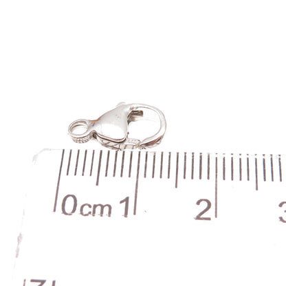 925 Sterling Silver Vintage Bracelet / Necklace Lobster Lock Clasp