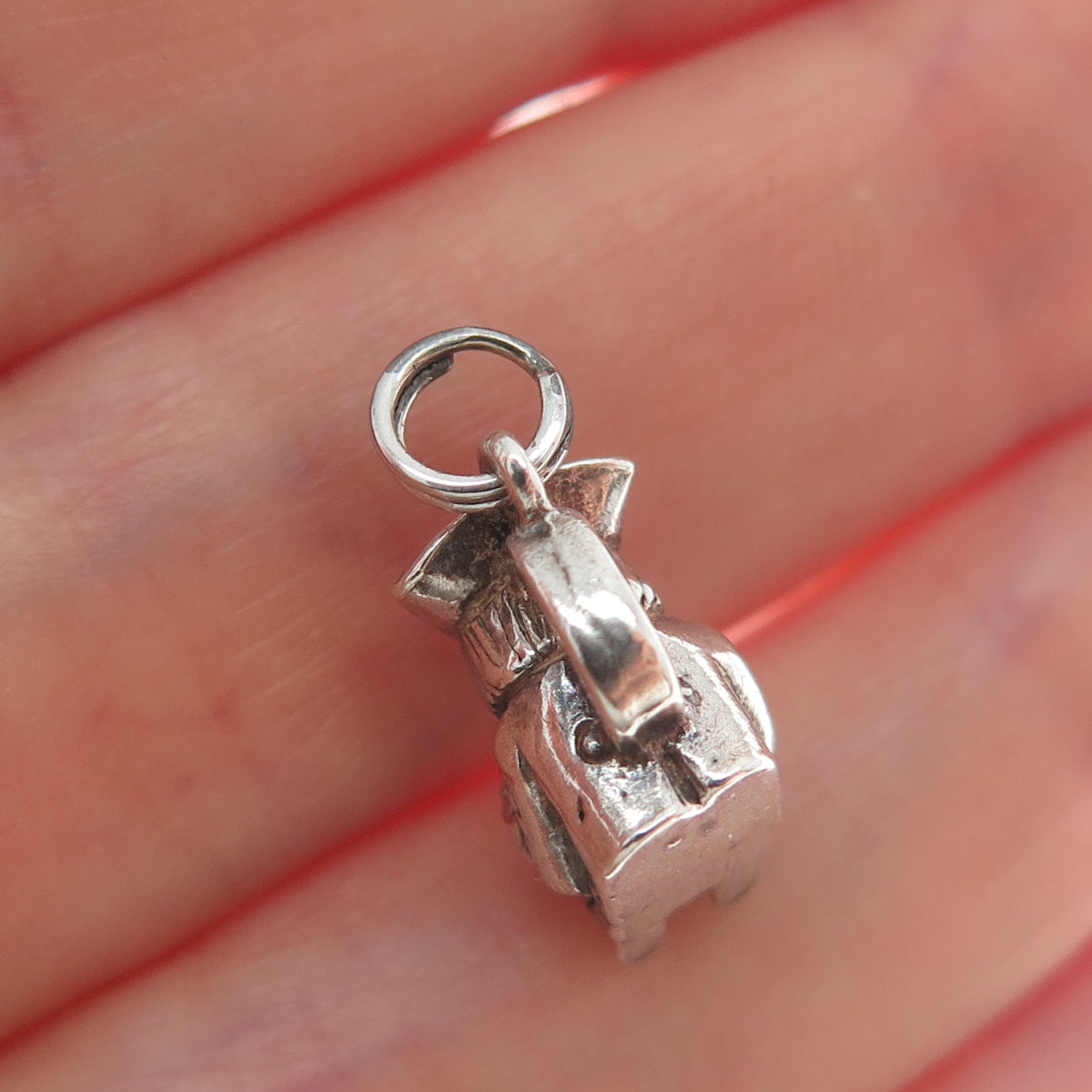 PAYTON PEPPER & SONS Sterling Silver Vintage 1959 Birmingham Pirate Mini Pendant