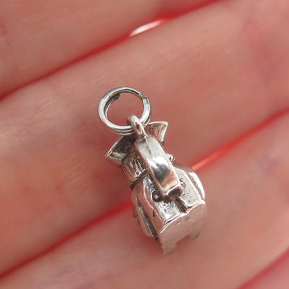 PAYTON PEPPER & SONS Sterling Silver Vintage 1959 Birmingham Pirate Mini Pendant