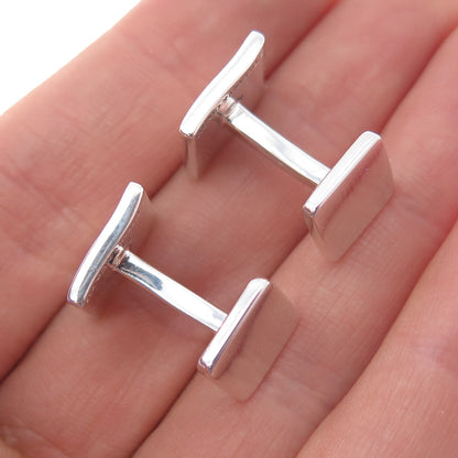 TIFFANY & CO. 925 Sterling Silver Vintage New York Cufflinks