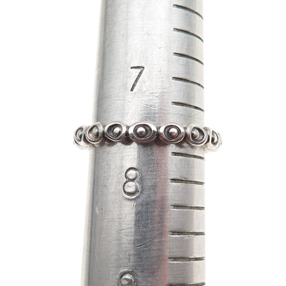 PANDORA 925 Sterling Silver Celebration Band Ring Size 7.5