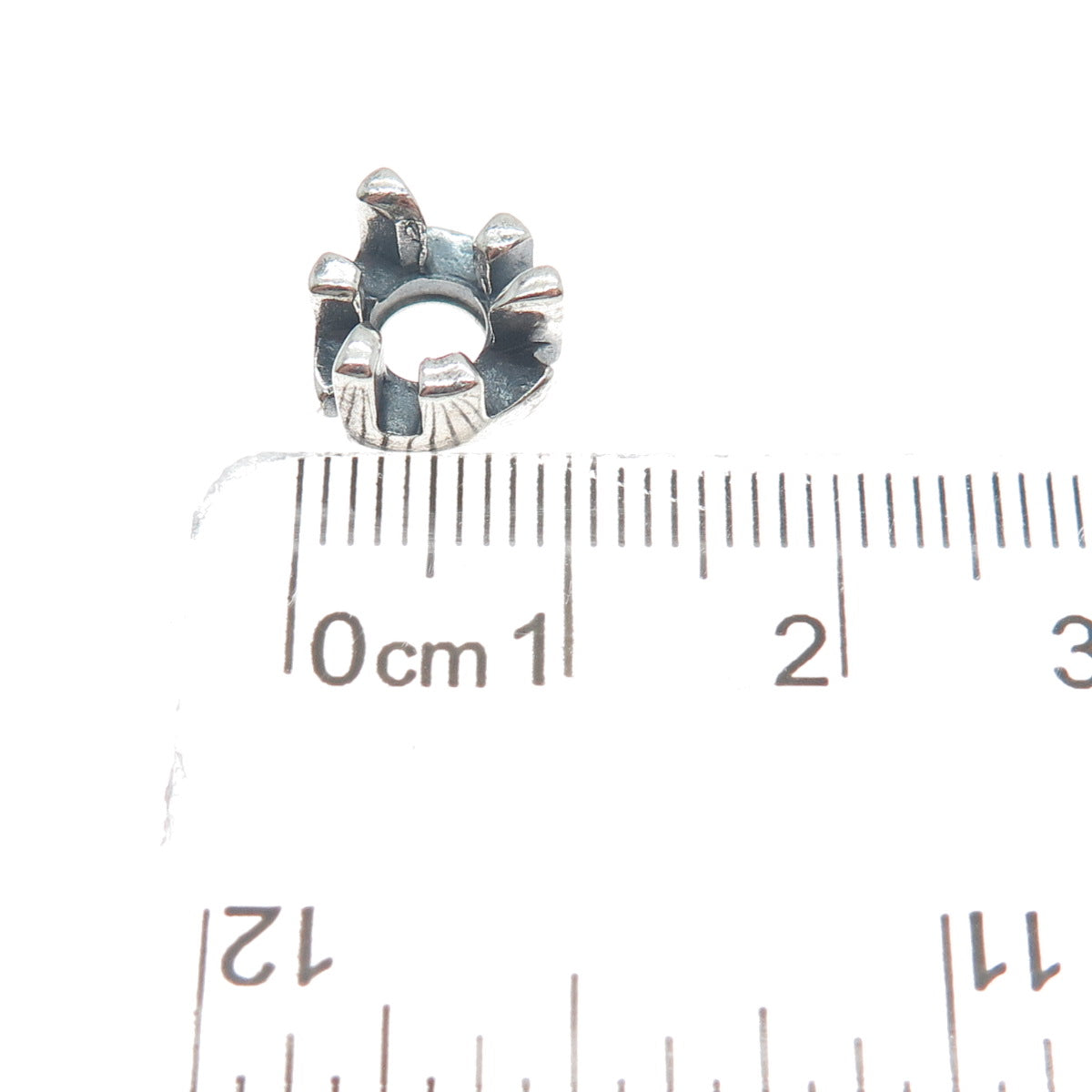 CHAMILIA 925 Sterling Silver Letter F Initial Bead Charm