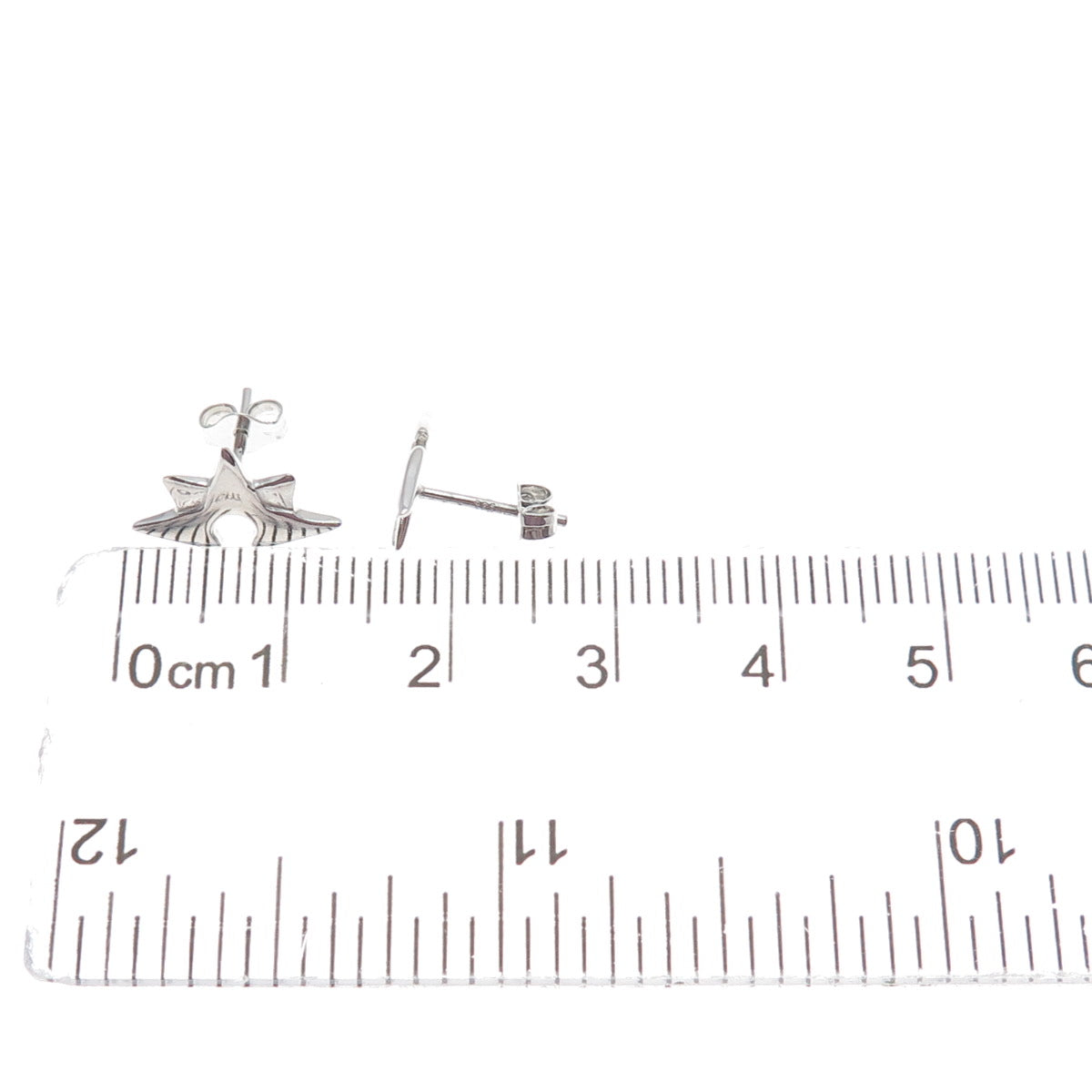 925 Sterling Silver Sunrise Stud Earrings