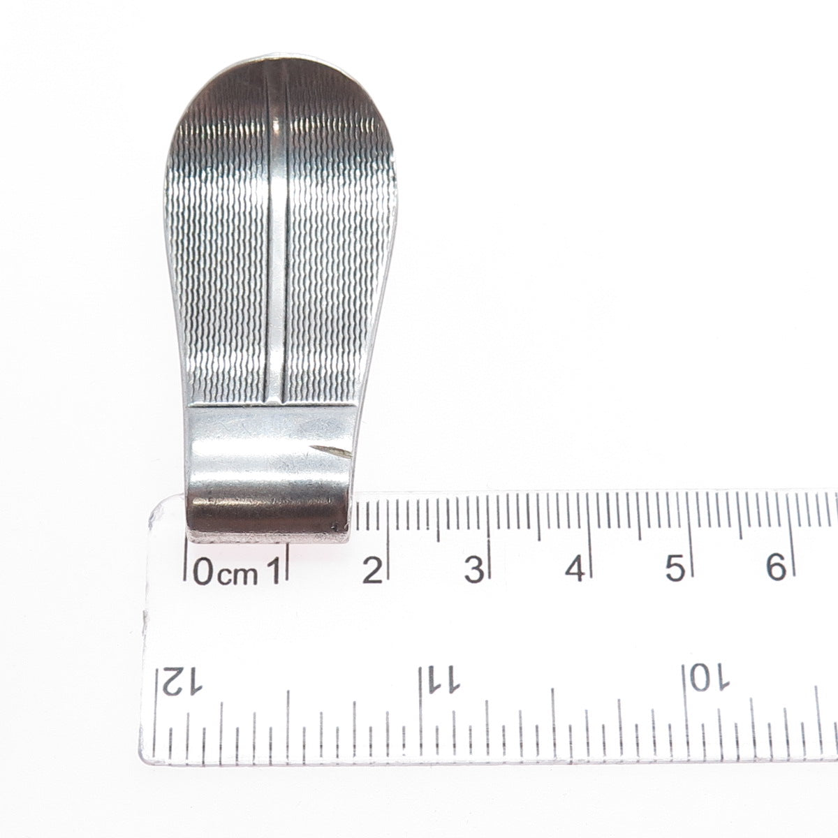 INDUSTRIA ARGENTINA 925 Sterling Silver Vintage Modernist Money Clip