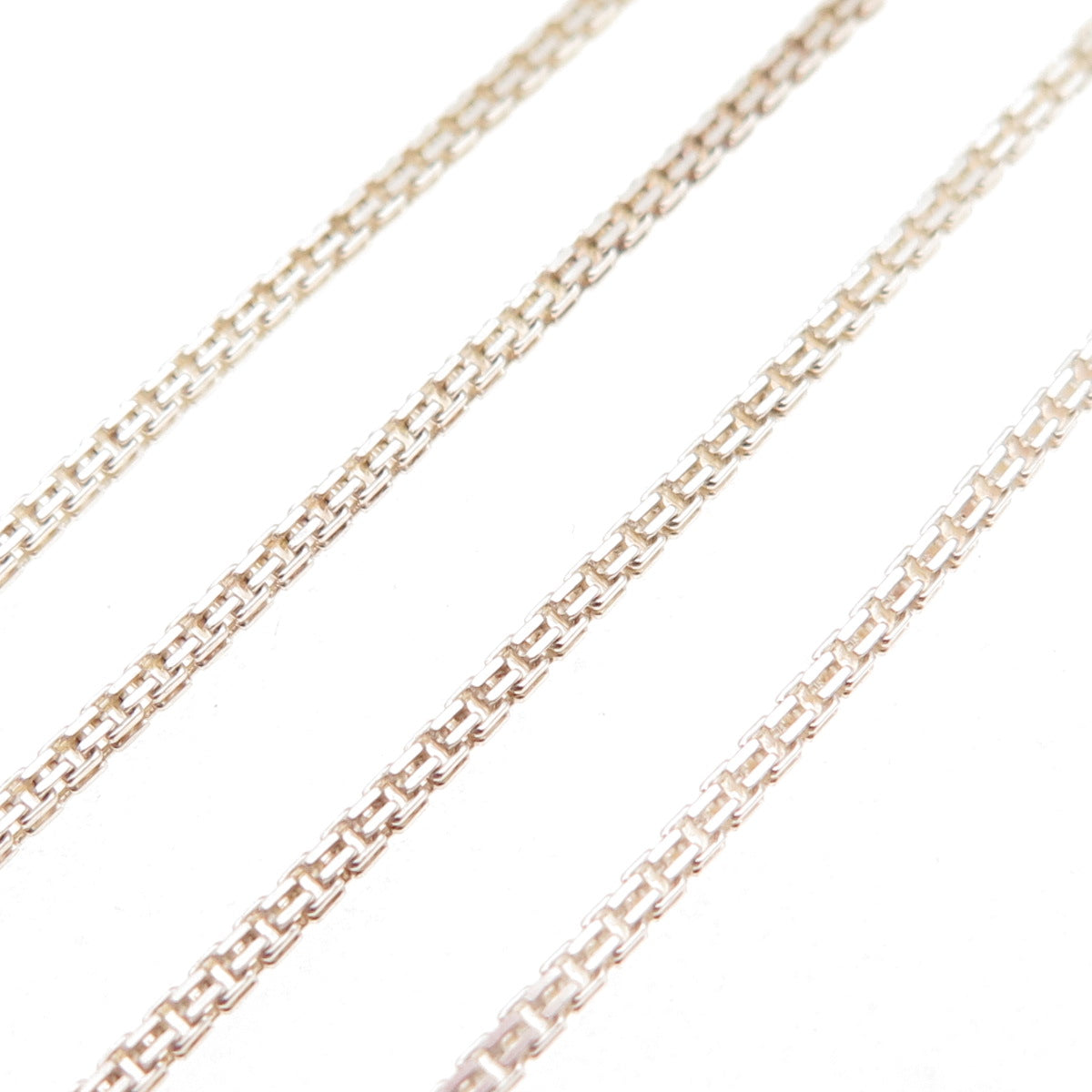 Nicky Butler 925 Sterling Silver Vintage Box Chain Necklace 18"