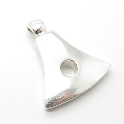 950 Silver Vintage Modernist Pendant