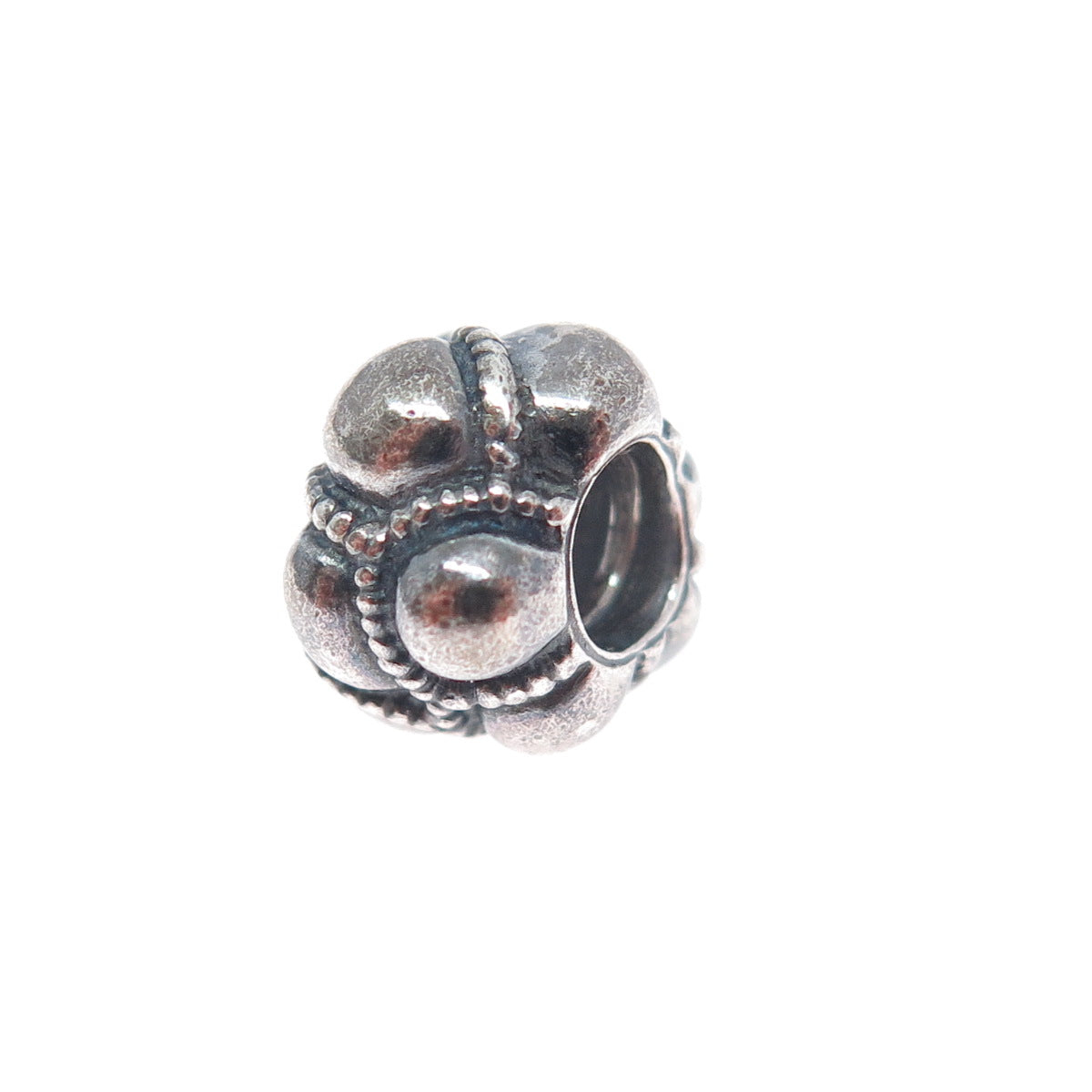 PANDORA 925 Sterling Silver Journey Dots Bead Charm