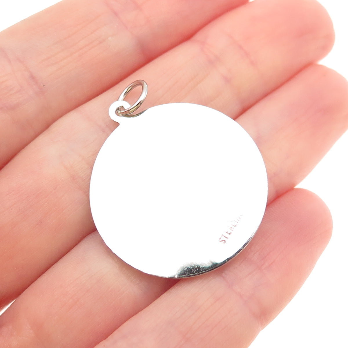 925 Sterling Silver Vintage Baby Stroller Charm Pendant