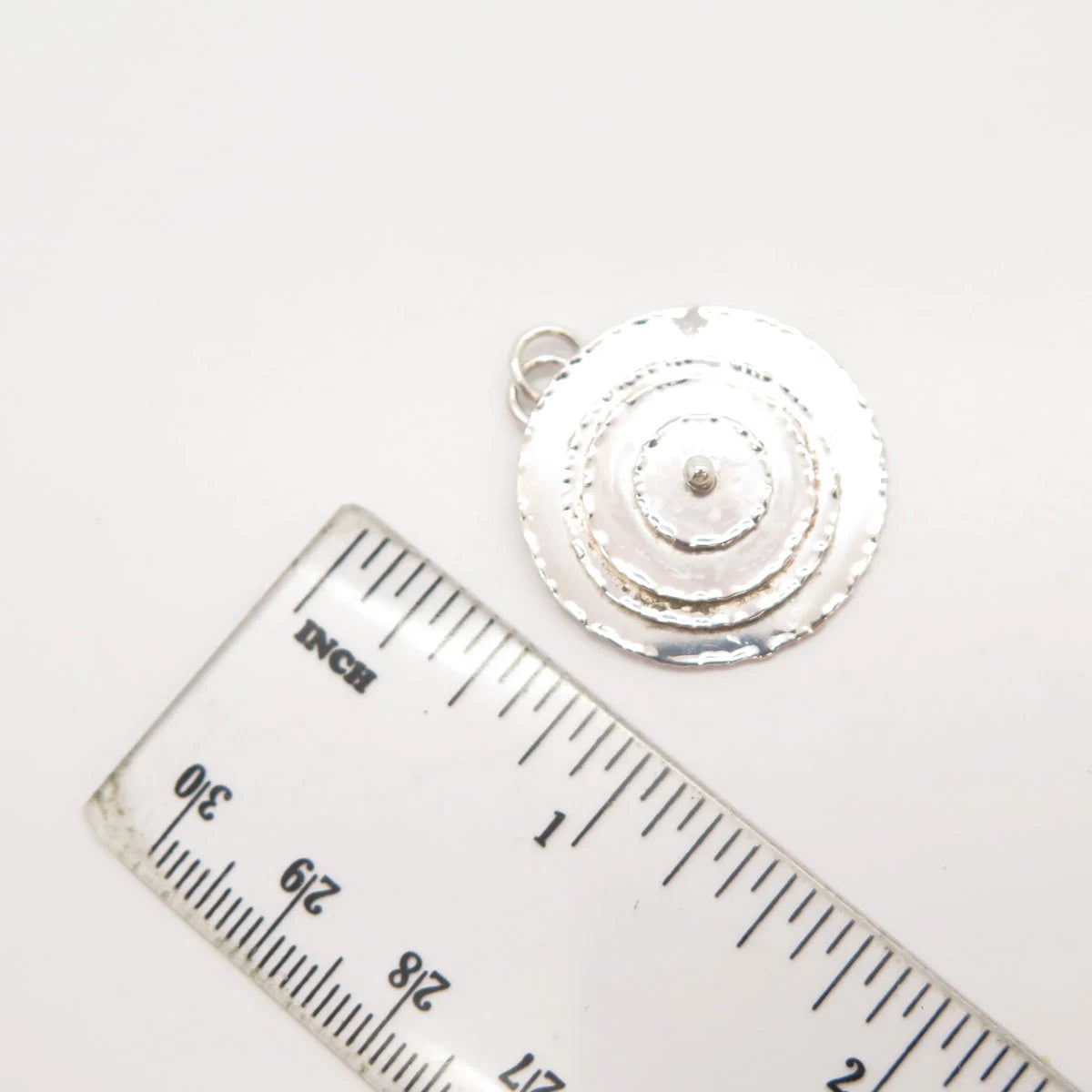 925 Sterling Silver Vintage Modernist Pendant