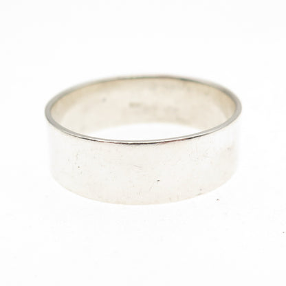 925 Sterling Silver Vintage Band Ring Size 11