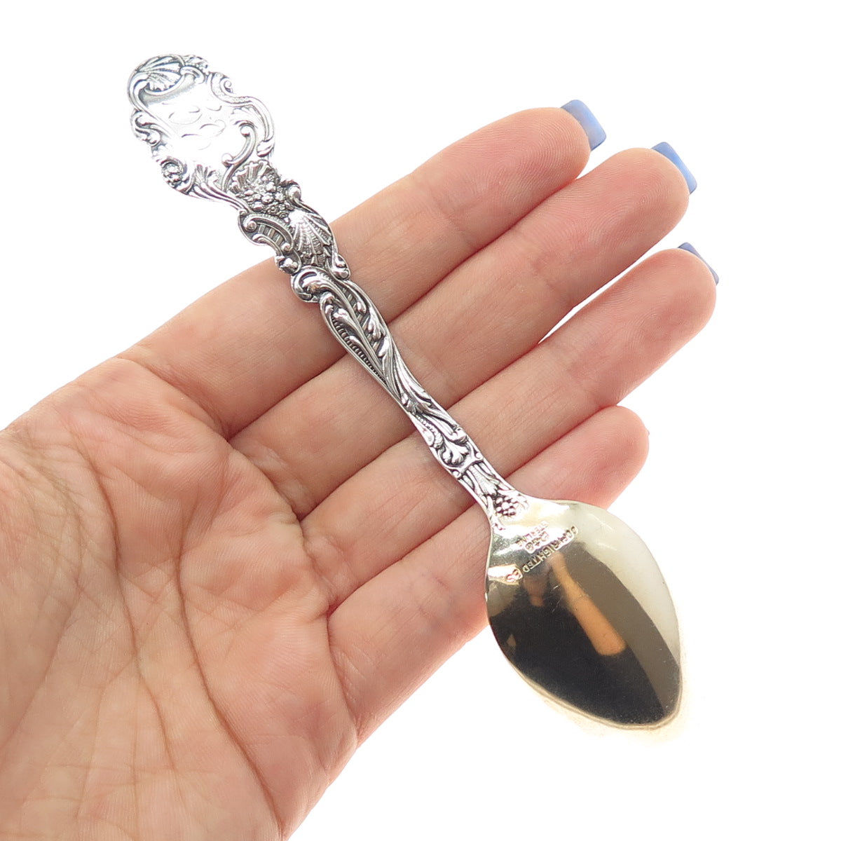 GORHAM 925 Sterling Silver Antique Victorian 1888 Versailles Coffee Spoon