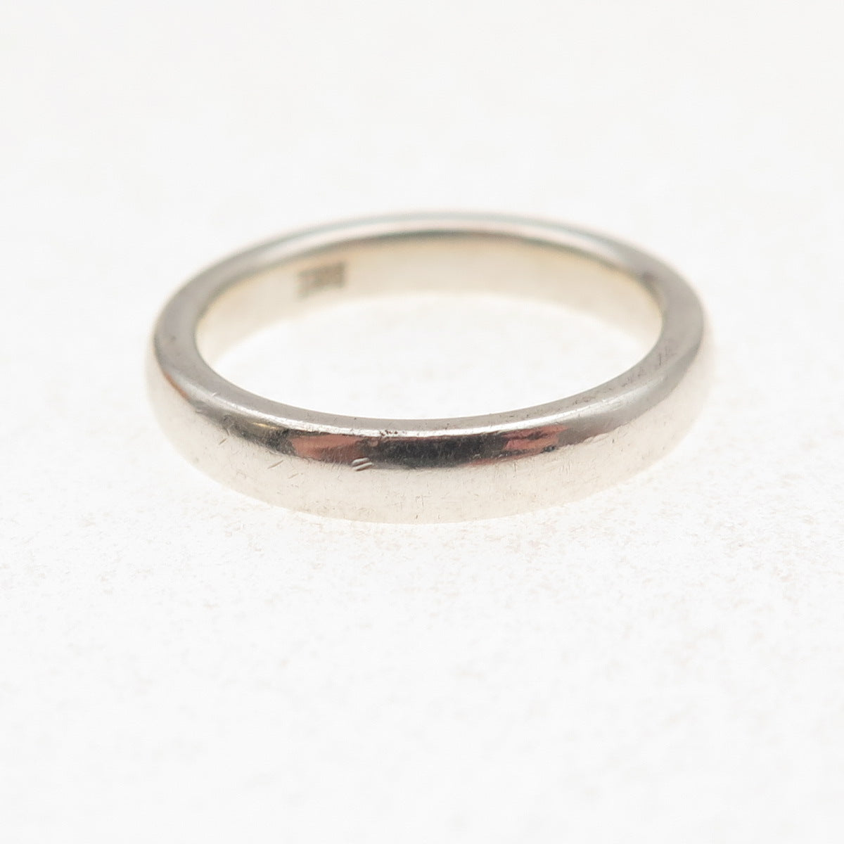 James Avery 925 Sterling Vintage Engraved Classic Wedding Band Ring Size 5.25