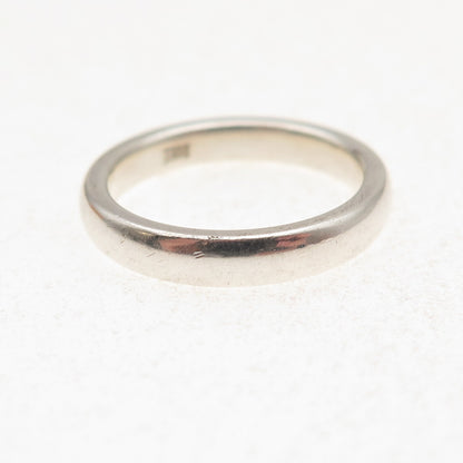 James Avery 925 Sterling Vintage Engraved Classic Wedding Band Ring Size 5.25
