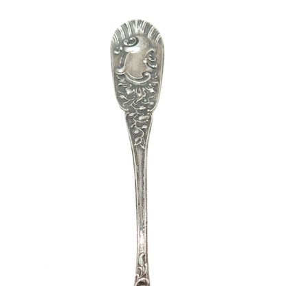 BRUCKMANN & SOHNE 800 Silver Antique Germany Coffee Spoon