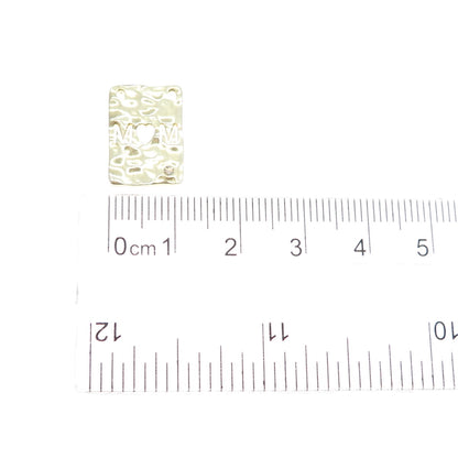 925 Sterling Silver Gold Plated Real Diamond Mom Heart Minimalist Slide Pendant