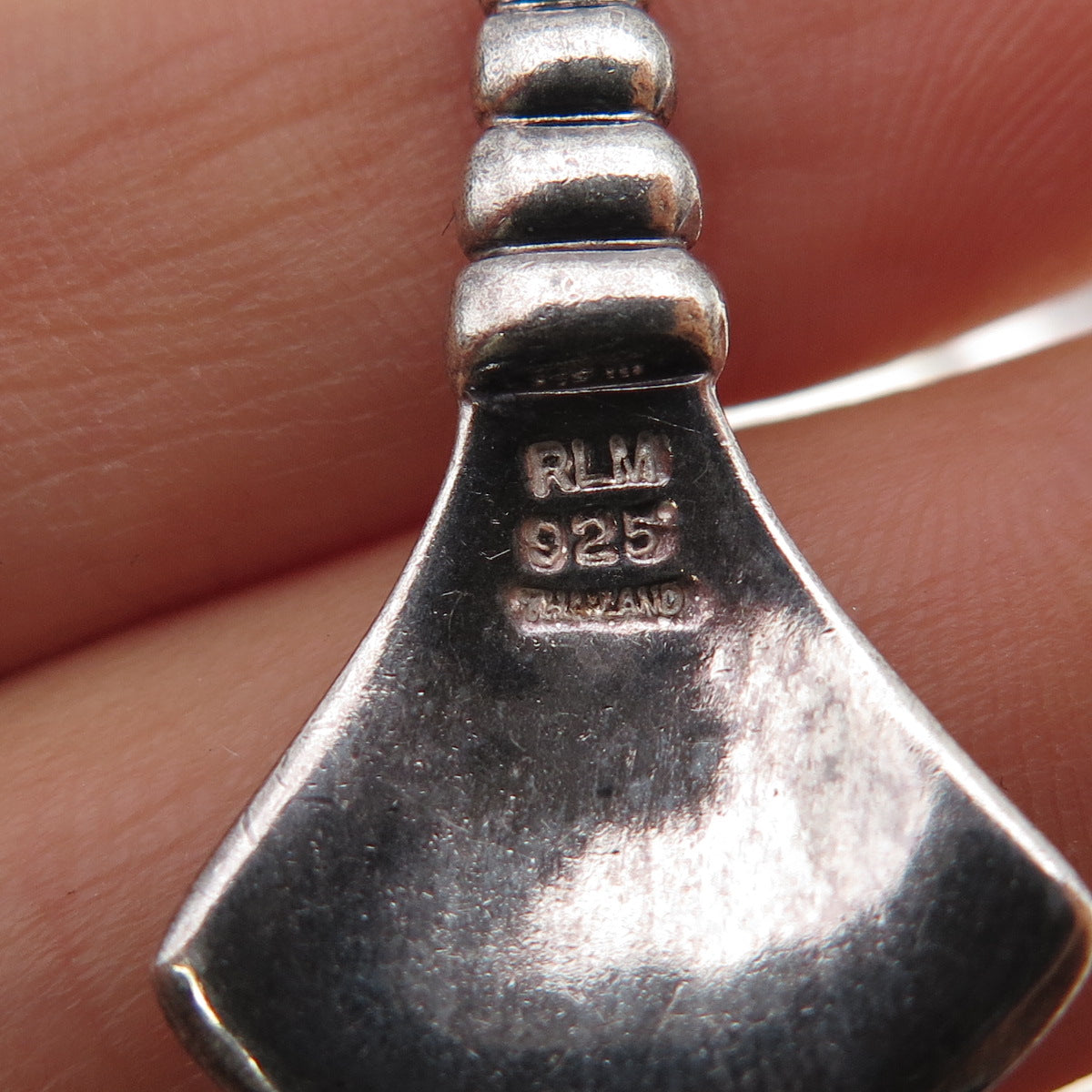 ROBERT LEE MORRIS 925 Sterling Silver Vintage Modernist Oxidized Jacket Earrings