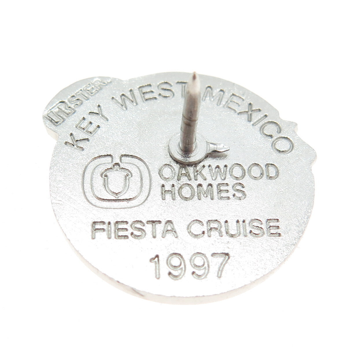OSTBY & BARTON 925 Sterling Silver Vintage 1997 Key West Mexico Lapel Pin